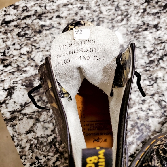 SOLD Dr Martens Tie Dye Made in England - Picture 8 of 8